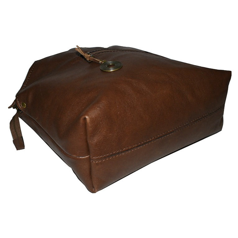 תיק עור חום שוקולד מהמם .....שוליים חצי עגולים