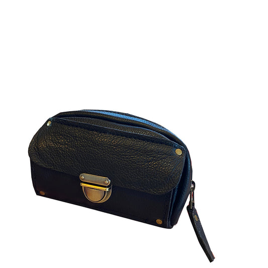 ארנק עור שחור אלגנט קטן ומיוחד