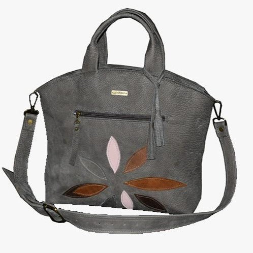 ארנק לנשים איטלקי אפור