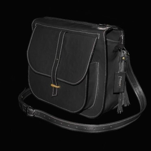 תיק עור איטלקי אדום