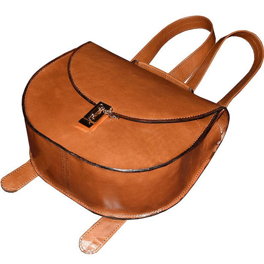 גב חום דובדבן עם בסיס עגול