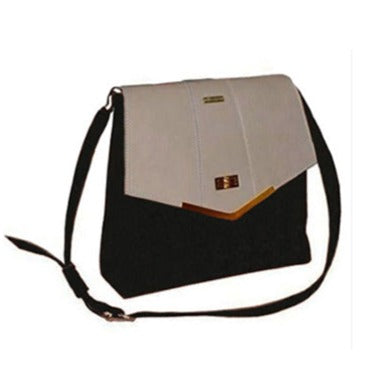 תיק עור איטלקי חמרה בשילוב עור בז'