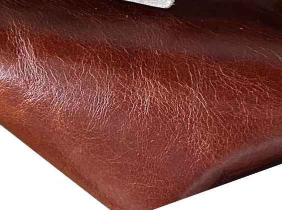 תיק עור איטלקי חום אדמדם