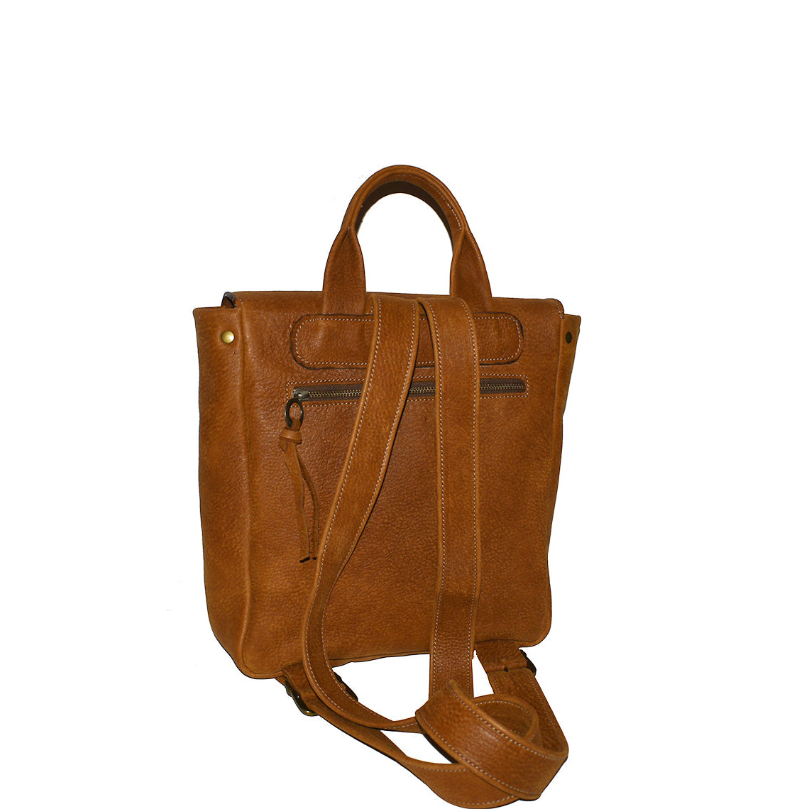 תיק גב חום דבש לנשים